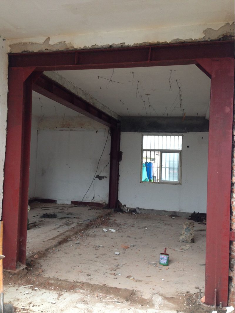 灌云郵政營業(yè)廳鋼結(jié)構(gòu)加固工程